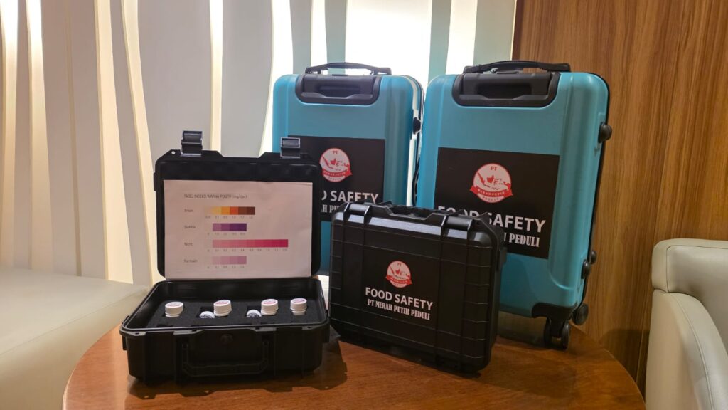 YAYASAN MERAH PUTIH PEDULI MEMPERKENALKAN FOOD SAFETY UNTUK MBG rapid mbg